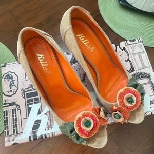 Killah pumps biege suede size 38